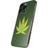 Marijuana Leaf Light Green iPhone 16 Pro Skin